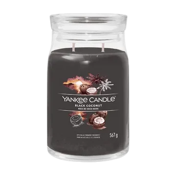 Yankee Candle Geurkaars Black Coconut Signature Large