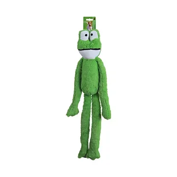 Kikker dierenknuffel pluche XXL met piep 75 cm