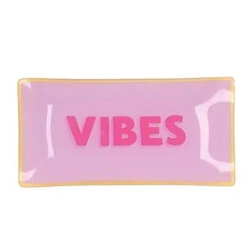 Daan Kromhout Design Bord Rechthoek Vibes 20 x 10 x 2 cm