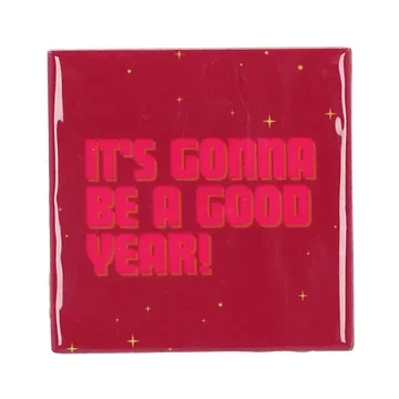 Tegel It's Gonna Be A Good Year 10 x 10 cm