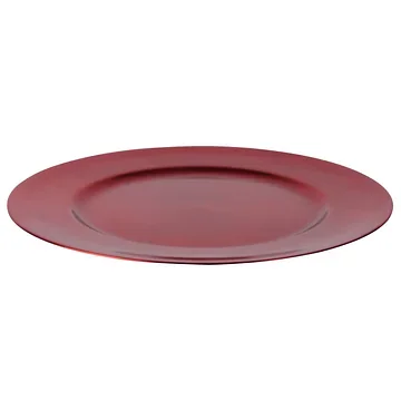 Decobord kerst rood 33 cm