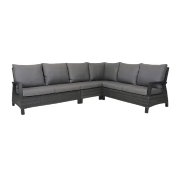 Royal Seasons Hoeklounge 6-zits Lissabon Antraciet 279 x 219 x 88 cm