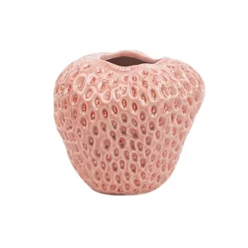 Des Pots Aardbeivaas rose 18 x 14 cm