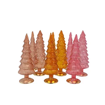 Twinkle Earthy Terra Glass Tree Ass 9x30cm