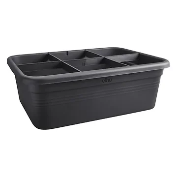 Elho green basics grow garden L zwart 57.4 x 76.3 x 26.8 cm