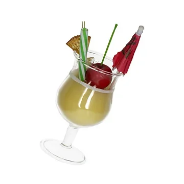 Kersthanger Cocktailglas Multi 14.5 cm