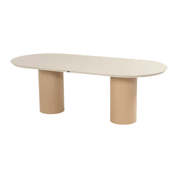 Hartman Eettafel Valencia Cappuccino 220 x 100 x 75cm