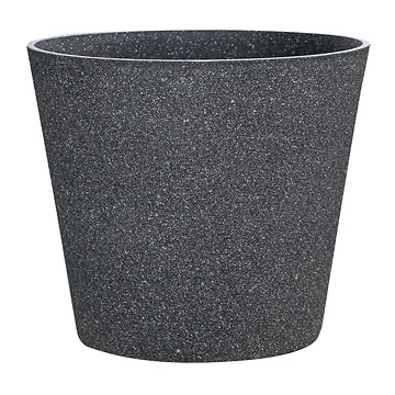 De Bosrand Pot Kunststof Mediterranean Black 40 x 35.5 cm
