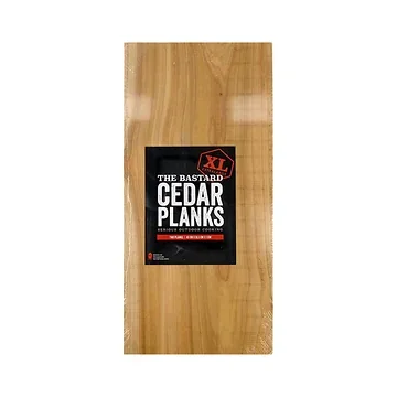 The Bastard Smoke Plank L Red Cedar 2 stuks 40 x 20 x 1 cm