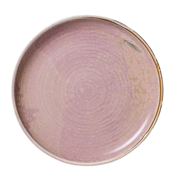 HKliving Dinerbord Chef Ceramics Rustic Pink 26 cm
