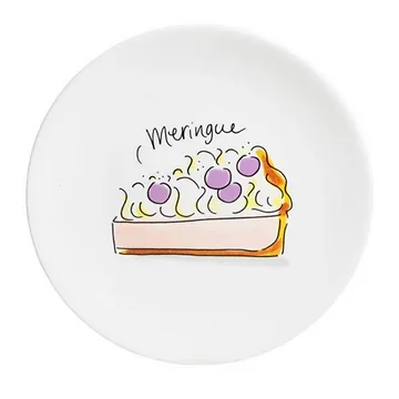 Blond Amsterdam Gebaksbord Even Bijkletsen Meringue 18 cm