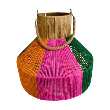 De Bosrand Lantaarn Multicolor 36 x 42 cm
