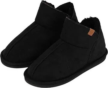 Apollo huissloffen suede black