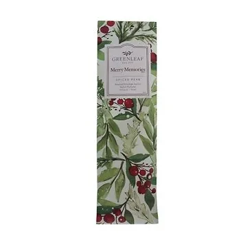 Greenleaf geurzakje Merry Memories Green slim