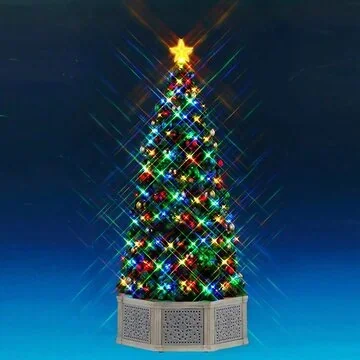 Lemax Have a blue (tooth) Christmas (tree) met adapter