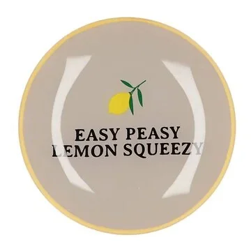 Daan Kromhout Design Bord Rond Easy Peasy 18 x 2 cm