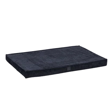 Designed by Lotte Orthopedisch Hondenkussen Ribbed Antraciet 108 x 69 x 8 cm