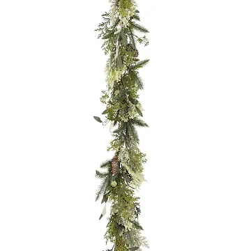 House of Seasons Alva slinger groen 178 cm