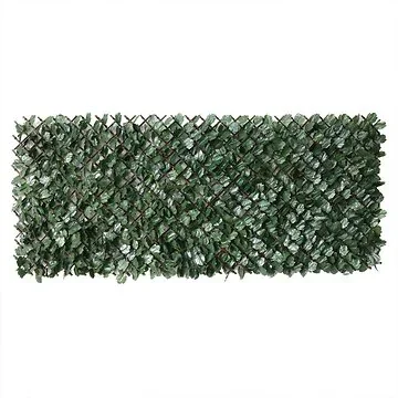 Wilgentrellis zijde bladeren donker100 x 200 cm