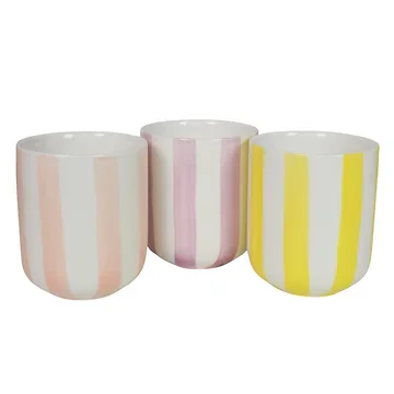 Elfi beker diverse kleuren 9 x 7.5 cm