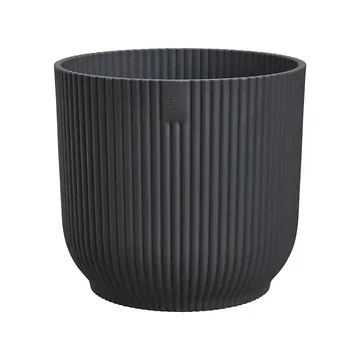 Elho Bloempot Vibes Fold Rond Antraciet 22 x 20 cm