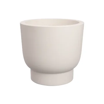 Elho Amber Grail 40 Linnen wit - ø 38 x H 36 cm - 100% gerecycled