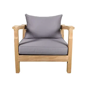 Timber Loungestoel Charles Naturel 80 x 80 x 65 cm