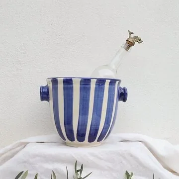 Lenta Living Champagnebucket Azul 20 x 17 cm