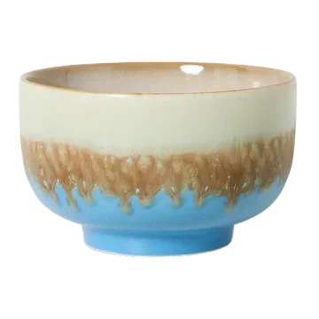 HKliving Noodlekom 70's Ceramics Azure 13.5 cm