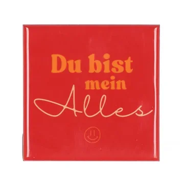 Tegel Du Bist Rood10 x 10 cm