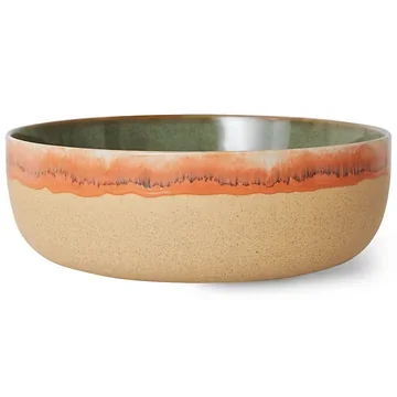 HKliving Salade Schaal 70's Ceramics Shore 25 cm