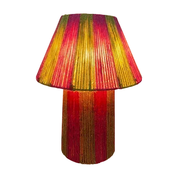 De Bosrand Lantaarn Naturel Roze 28 x 36 cm