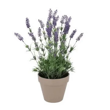 Daan Kromhout Design Kunstplant Lavendel in Pot Terra 15 x 20 cm