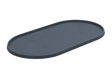 Designed by Lotte Placemat Silicone Oona Antraciet 45 x 25 cm