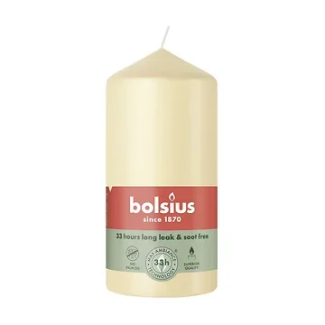 Bolsius Stompkaars Licht Taupe 5.8 x 12 cm