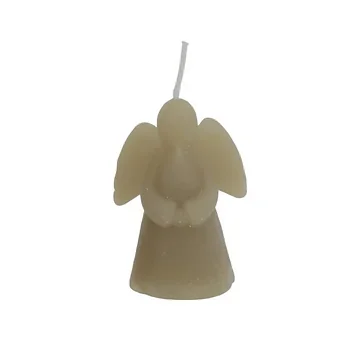 Home Society Deco Candle Cherub S grijs