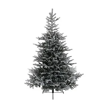 Everlands kunstkerstboom Grandis fir groen sneeuw 150 x 111 cm