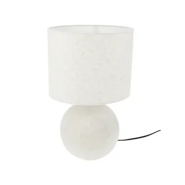 Home & Styling Tafellamp keramiek wit 36.5 x 16.5 cm