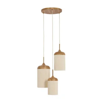 Light & Living Hanglamp Danialo Naturel 35 x 35 x 32 cm