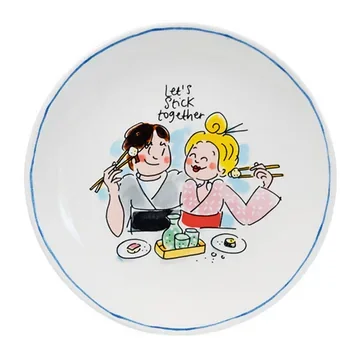 Blond Amsterdam Bord Sushi Together 18 cm