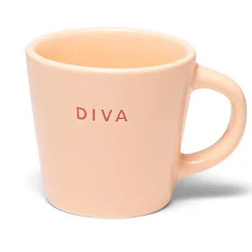 Vondels Espressokopje Ceramic Diva Roze 80 ml