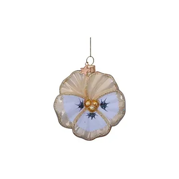 Vondels Kersthanger violet 10 cm