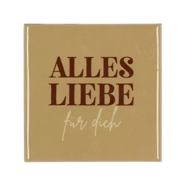 Tegel Alles Liebe Beige 10 x 10 cm