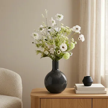 Silk-Ka & De Bosrand Luxe Kunstboeket Pure Elegance Wit