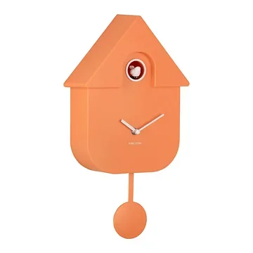 Karlsson Wandklok Moderne Koekoeksklok Oranje
