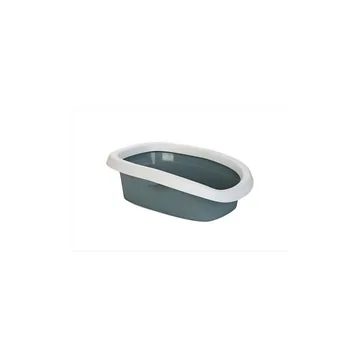 Kattenbak Sprint 10 wit lichtblauw 31 x 43 x 14 cm