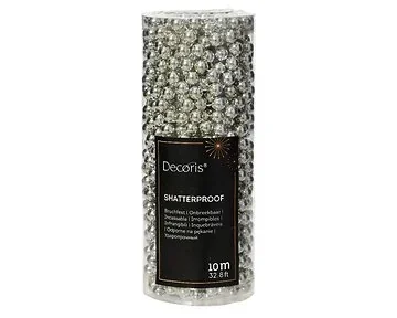 Decoris kralenketting Marilene zilver 10 m