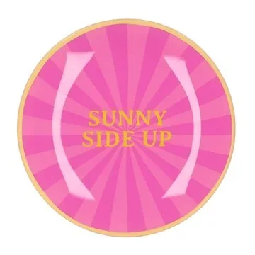Daan Kromhout Design Bord Rond Sunny Side Up 18 x 2 cm