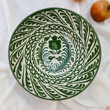 Lenta Living Schaal Groot Verde Oliva Pomegranate 30 cm