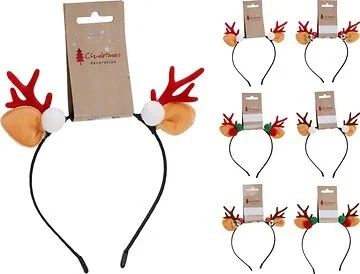 Diadeem kerst design 6 soorten